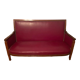 Leather sofa