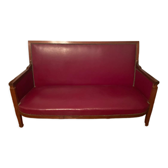 Leather sofa
