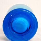 Jarrón de cristal. Italy, 1980s.