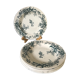 Six assiettes creuses Terre de fer