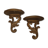 Pair of shelf
