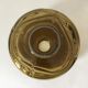Amber thick glass globe