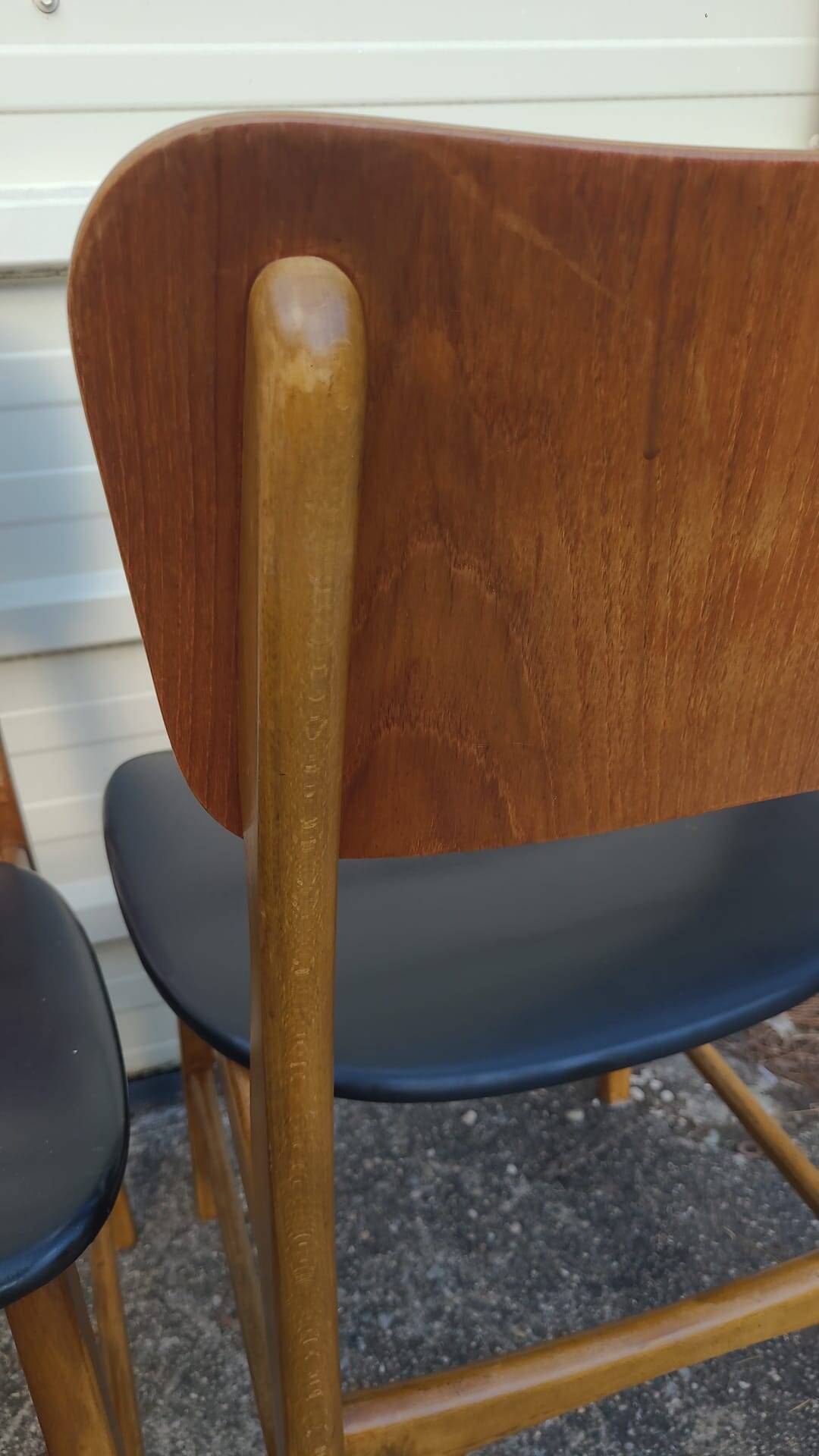 Set of 2 Scandinavian chairs by Kofod-Larsen for Boltinge Stolefabrik, Denmark, 1960