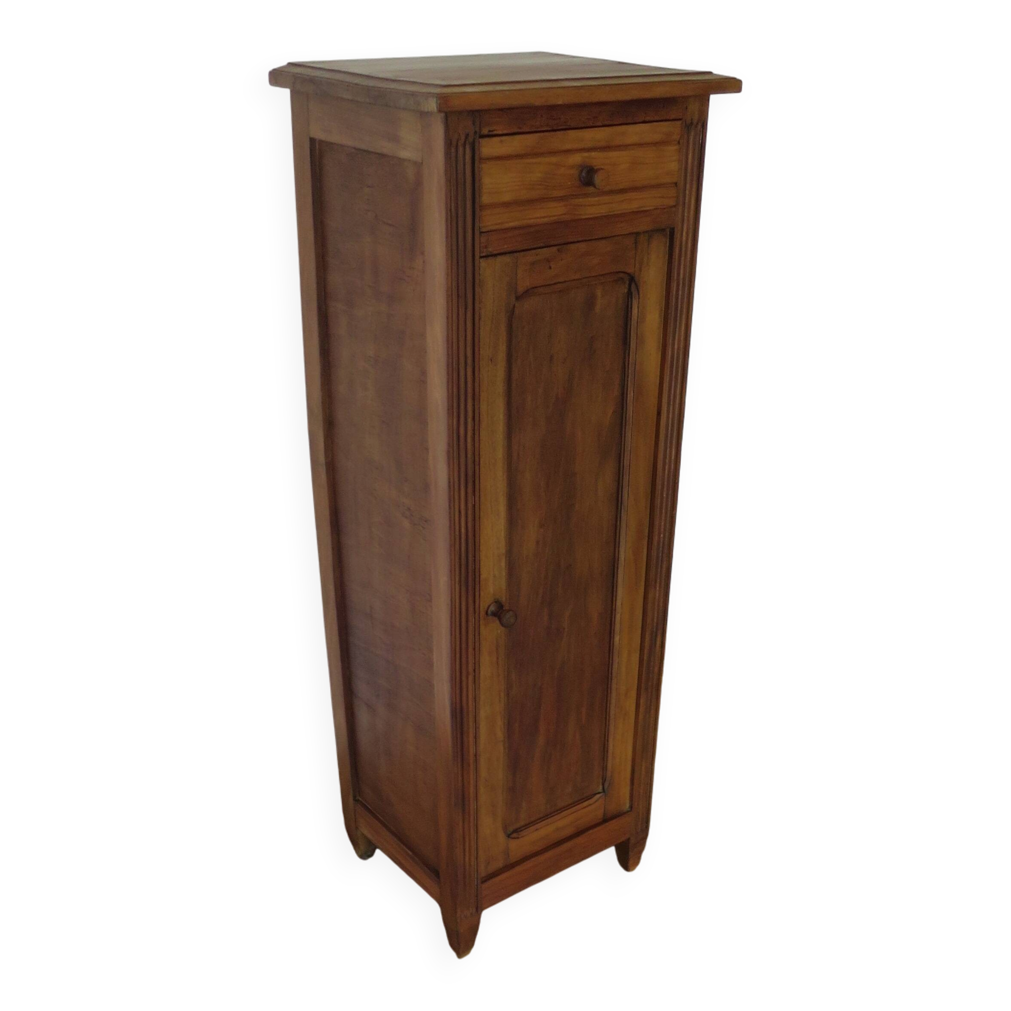 vintage - jam cabinet - side table - 1 drawer - 1 door - rustic style