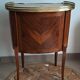Louis XVI style marquetry bedside table