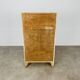 White wood convenient storage unit from the 1950s