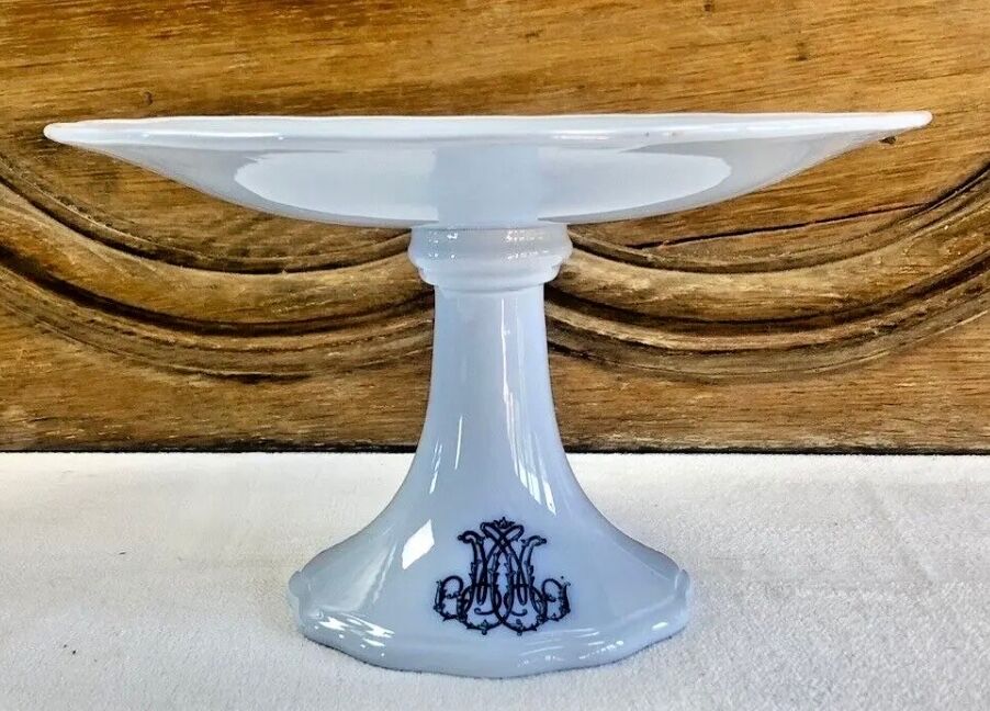 Old fruit bowl Brown Westhead Moore & co monogram XIX