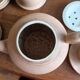 12-cup service with saucers and a pourer - Vieux grès de la Tour