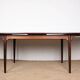 Danish extendable dining table in rosewood, model 54 by Gunni Omann