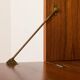 Italian vintage floor to celling wall unit with a bureau or a bar cabinet