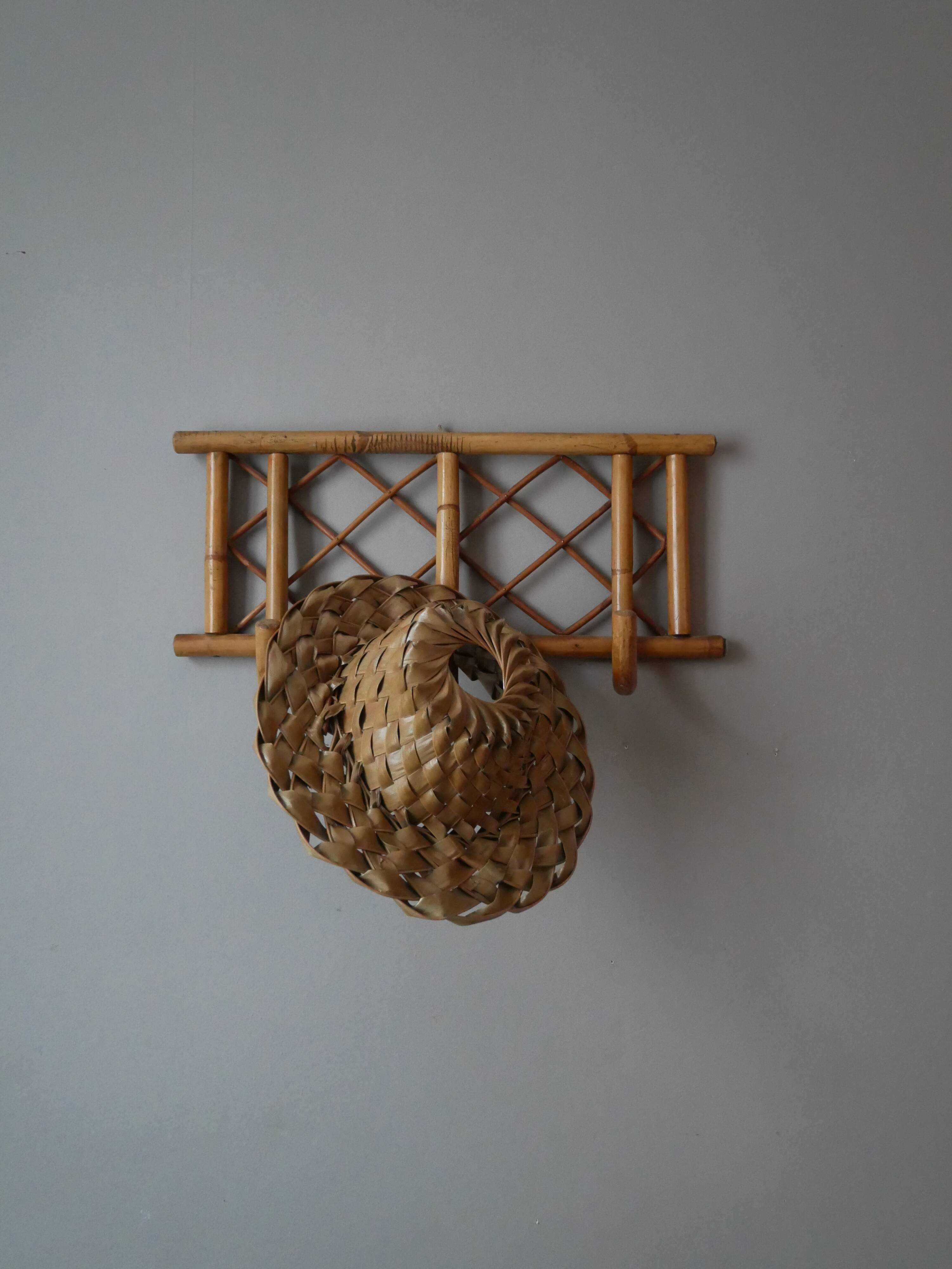 natural fiber hat braided decoration countryside bohemian ethnic handmade