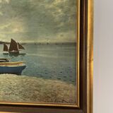 Reproduction Claude Monnet - “The beach of Saint Address”