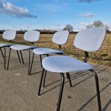 Set of 4 420-44 Strafor chairs