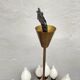 Mid-Century 18-Arm Tulip Pendant Chandelier by Fog & Mørup, Denmark