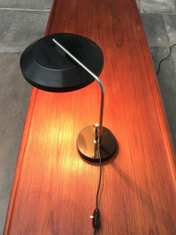 Mid-century minimalist swivel table lamp, 1960s