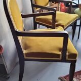 Wide and comfortable bridge chair