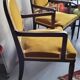 Wide and comfortable bridge chair