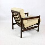 Vintage Boucle Armchair in Beige, 1970s