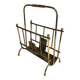 Brass magazine rack