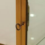 Display Cabinet in Brass and Elm – 1950