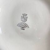 Opaque porcelain soup tureen Digoin and Sarreguemines