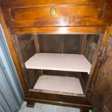 Standing man, antique wooden bonnetière.