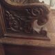 Gothic church bench with chest in carved oak