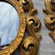 Pair of Italian Baroque mirrors, late 19th, early 20th century