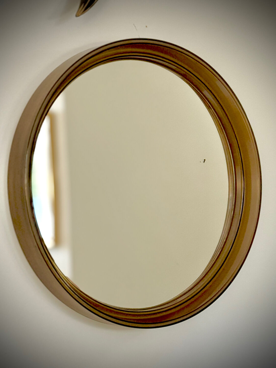 Miroir Gilac vintage années 70