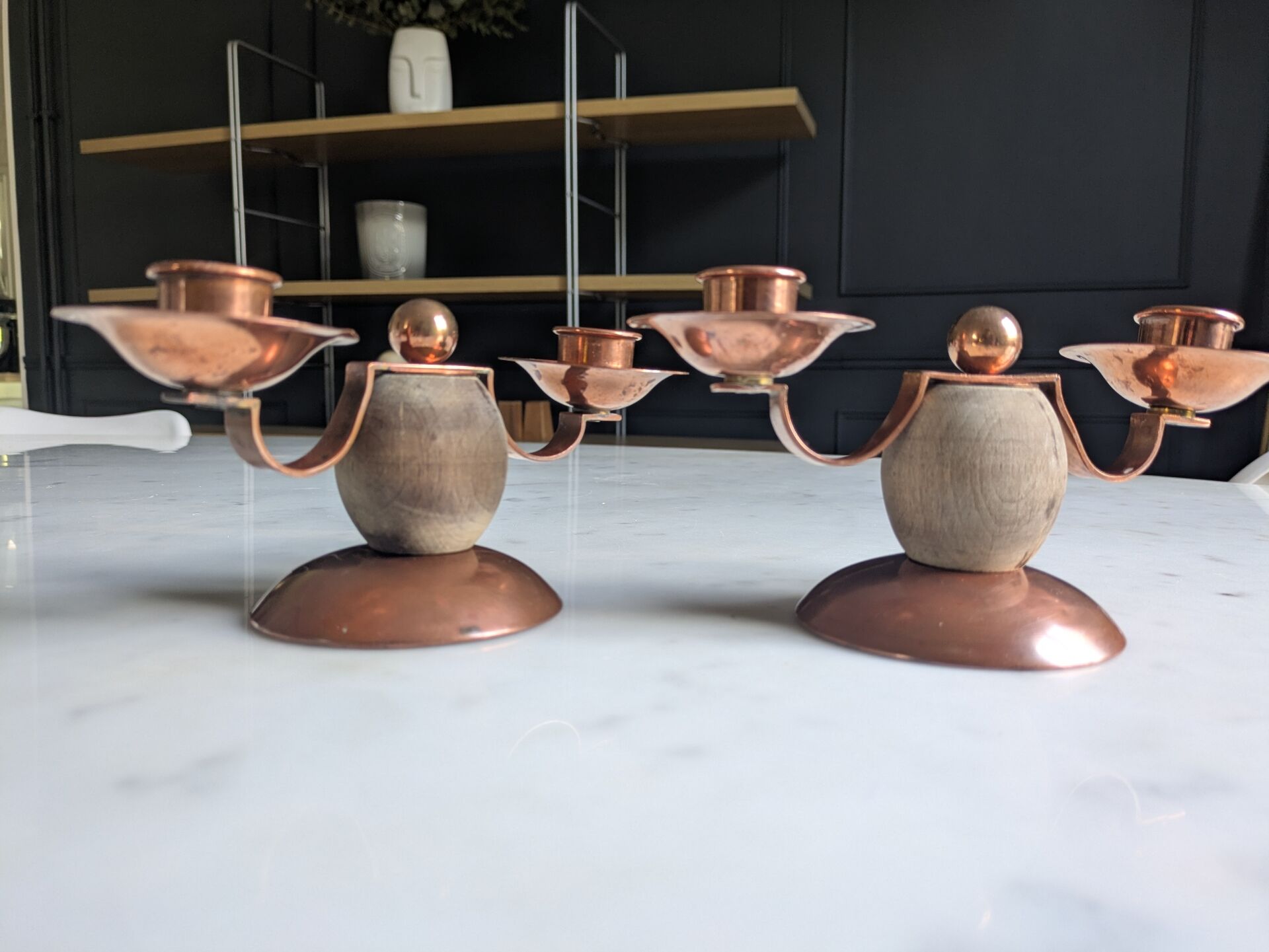 Bougeoirs Art déco