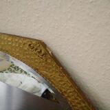 Old oval mirror - 71x40cm