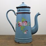 Enamelled sheet metal coffee maker