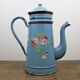 Enamelled sheet metal coffee maker