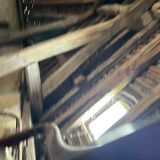 Paire de Chaises Vintage Art Nouveau en Bois Clair et Assise Paille Tressée