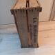Old wooden box