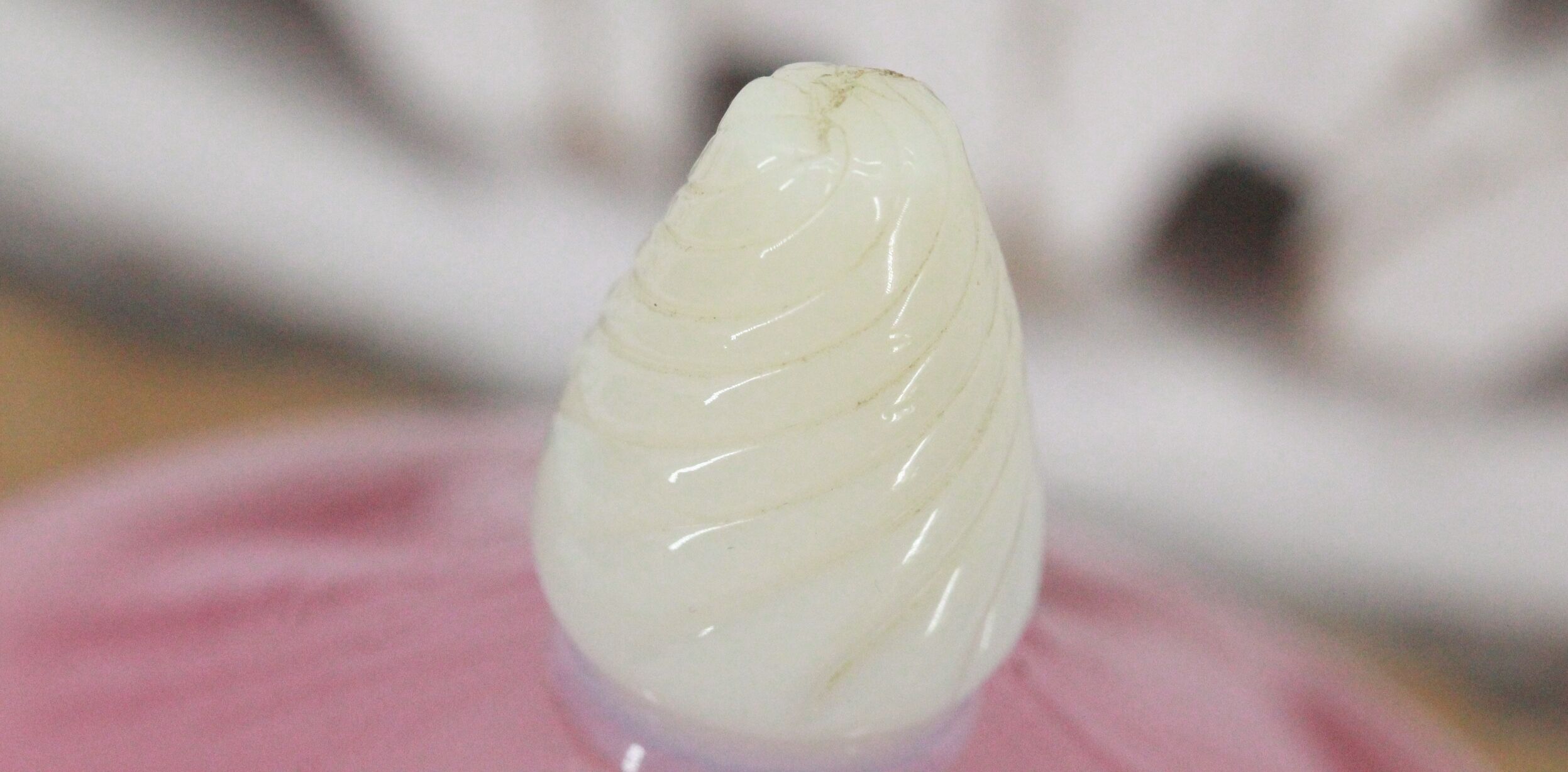 Pink opaline candy box