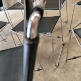 Set of 8 vintage design chairs by Giandomenico Belotti for Alias