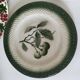 Set of 4 vintage summer fruit dessert plates.