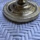 Pair of torch candle holders in chiseled gilded bronze XIXEME