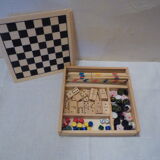 Multiple games wooden box