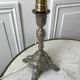 20s chrome brass candlelight legs