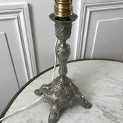 20s chrome brass candlelight legs