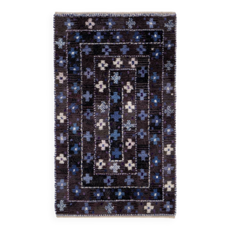 Tapis en laine et lin - 148 x 250 cm
