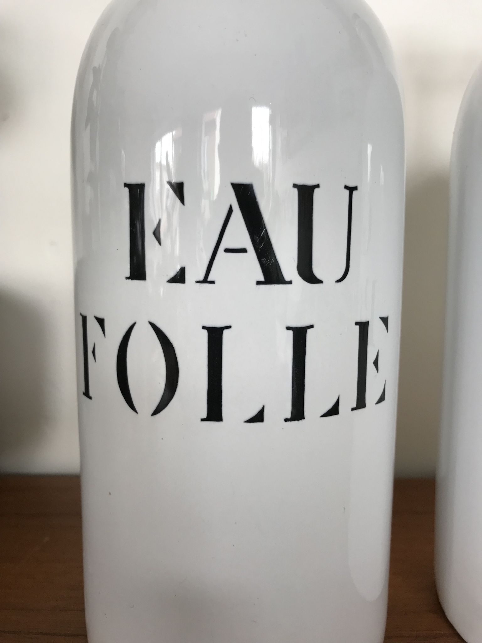 Paire de bouteilles