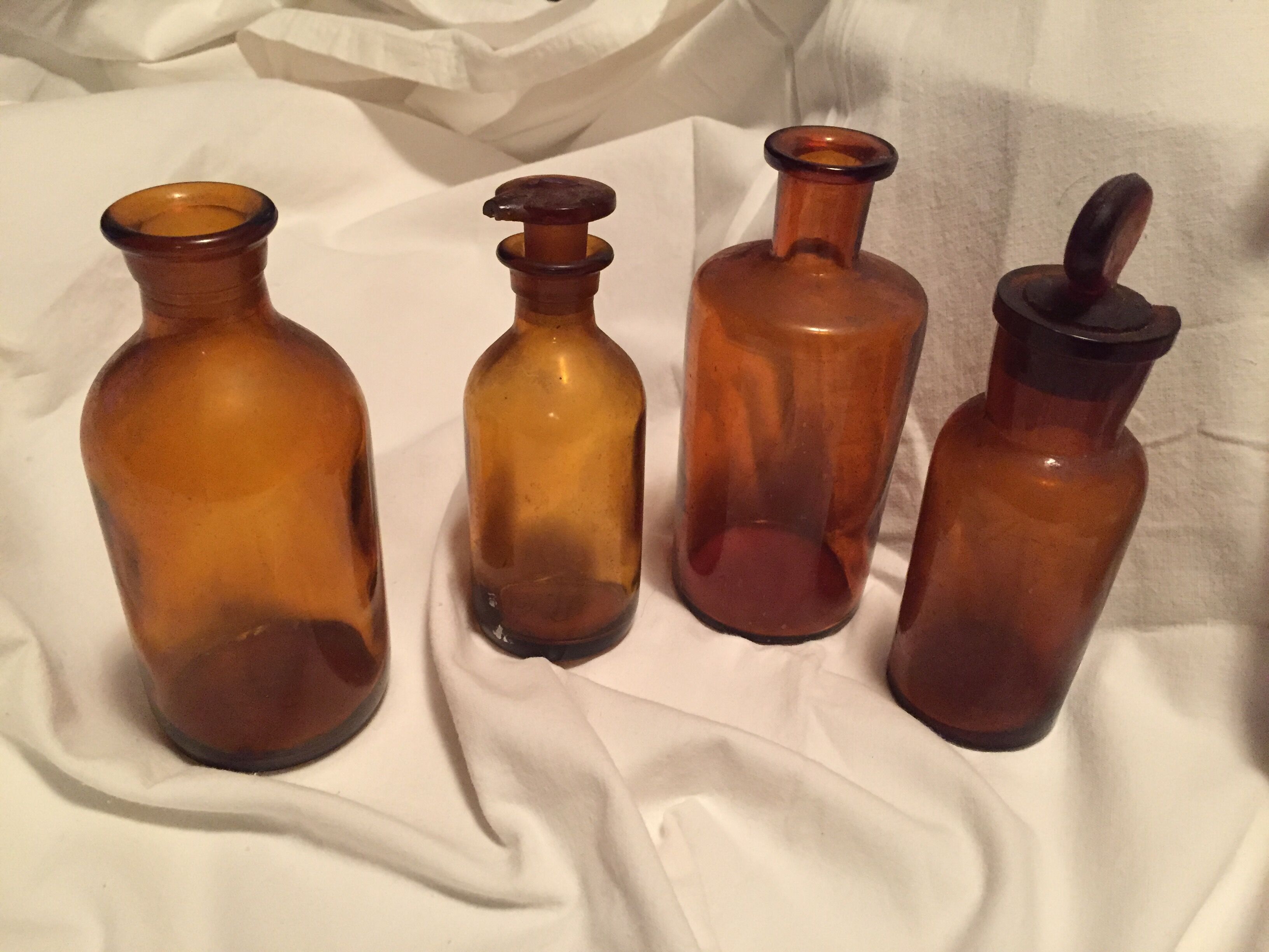 Lot of old bottles