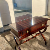 Coiffeuse bois massif style empire traditionnel