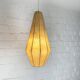 Oblong Cocoon pendant light, Friedel Wauer for Goldkant Leuchten, 1960s