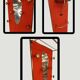 Vintage coat rack wardrobe