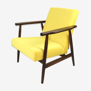 Vintage yellow easy chair, 1970s