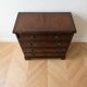 Single drawer chest of drawers mahogany neo-Georgian style